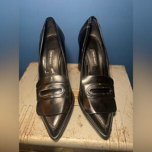 Nine West Zoro Patent Leather Loafer Pumps 7.5